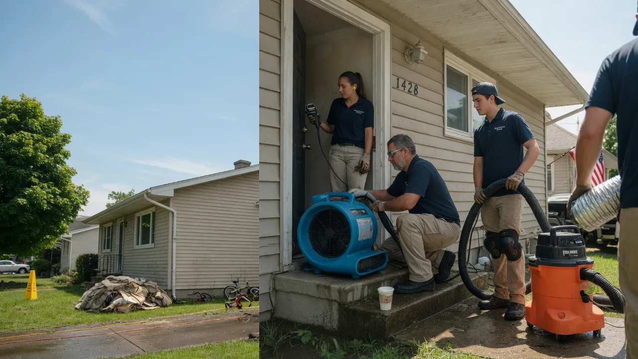 Water Damage Restoration in Clarington, OH near me